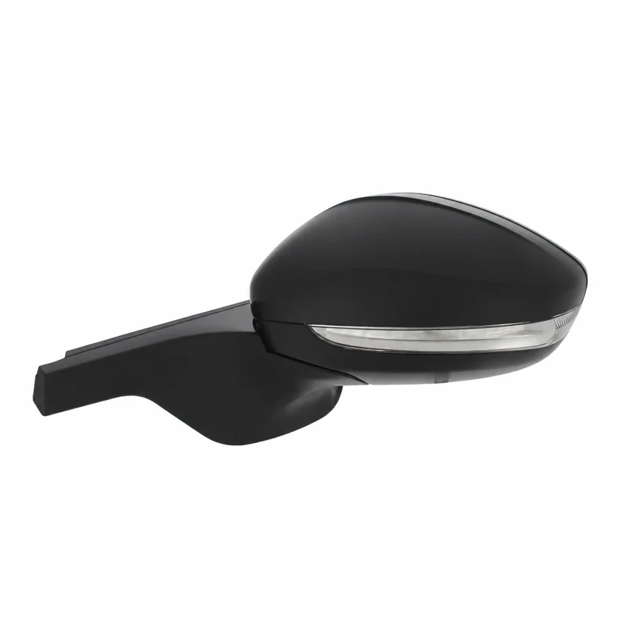 Citroen C3 Left Complete Mirror Unit, Black - Textured (2018–2025)