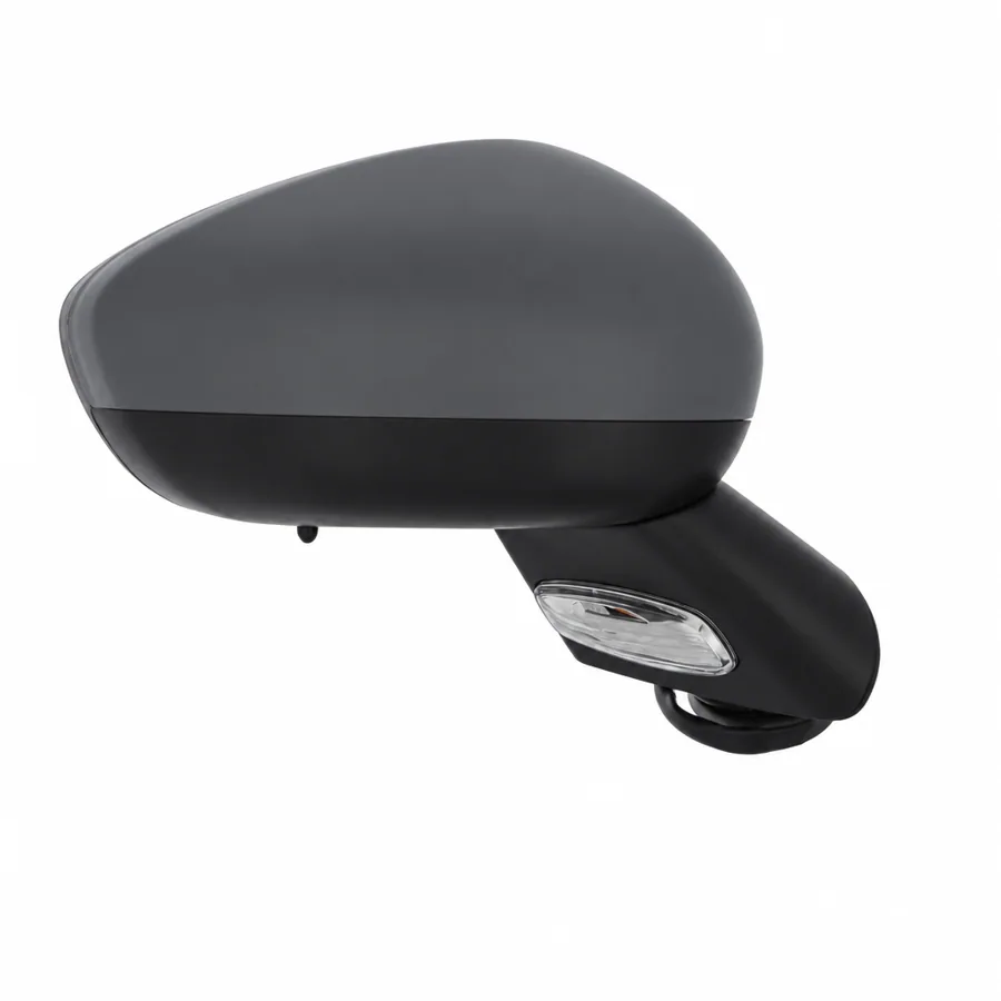 Citroen C3 Right Electric Complete Mirror Unit (2010–2017) — Black Arm & Primed Cover