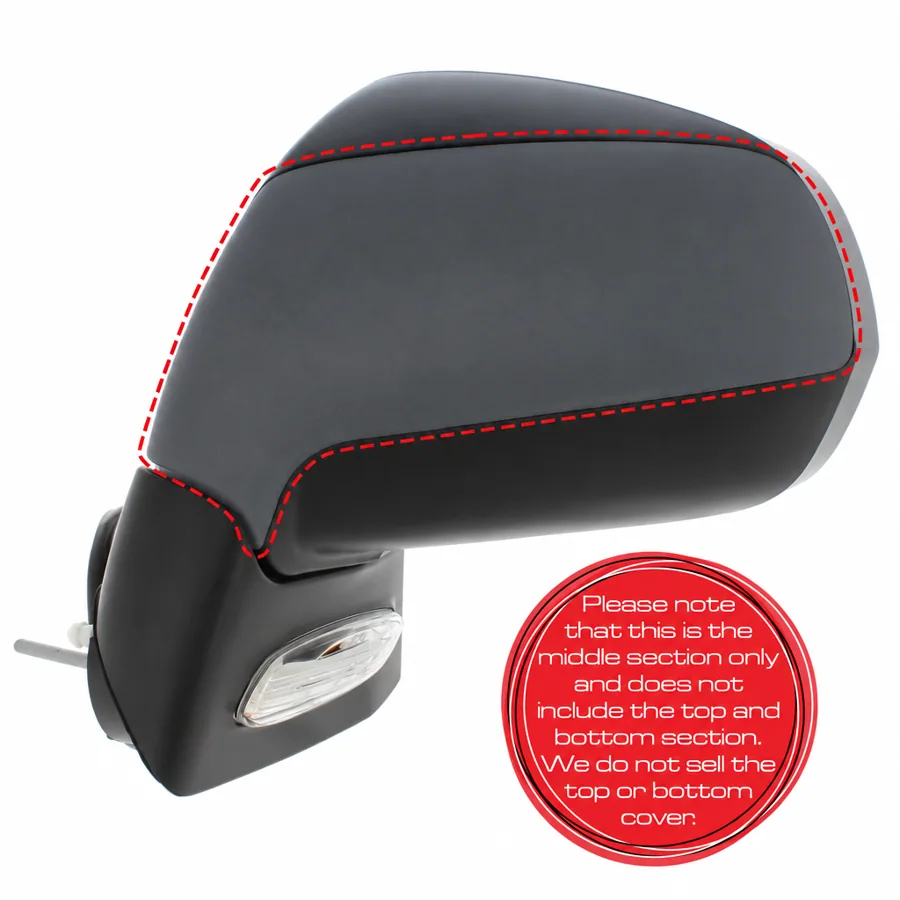 Citroen C3 Picasso Left Primed Mirror Cover (2009–2018)