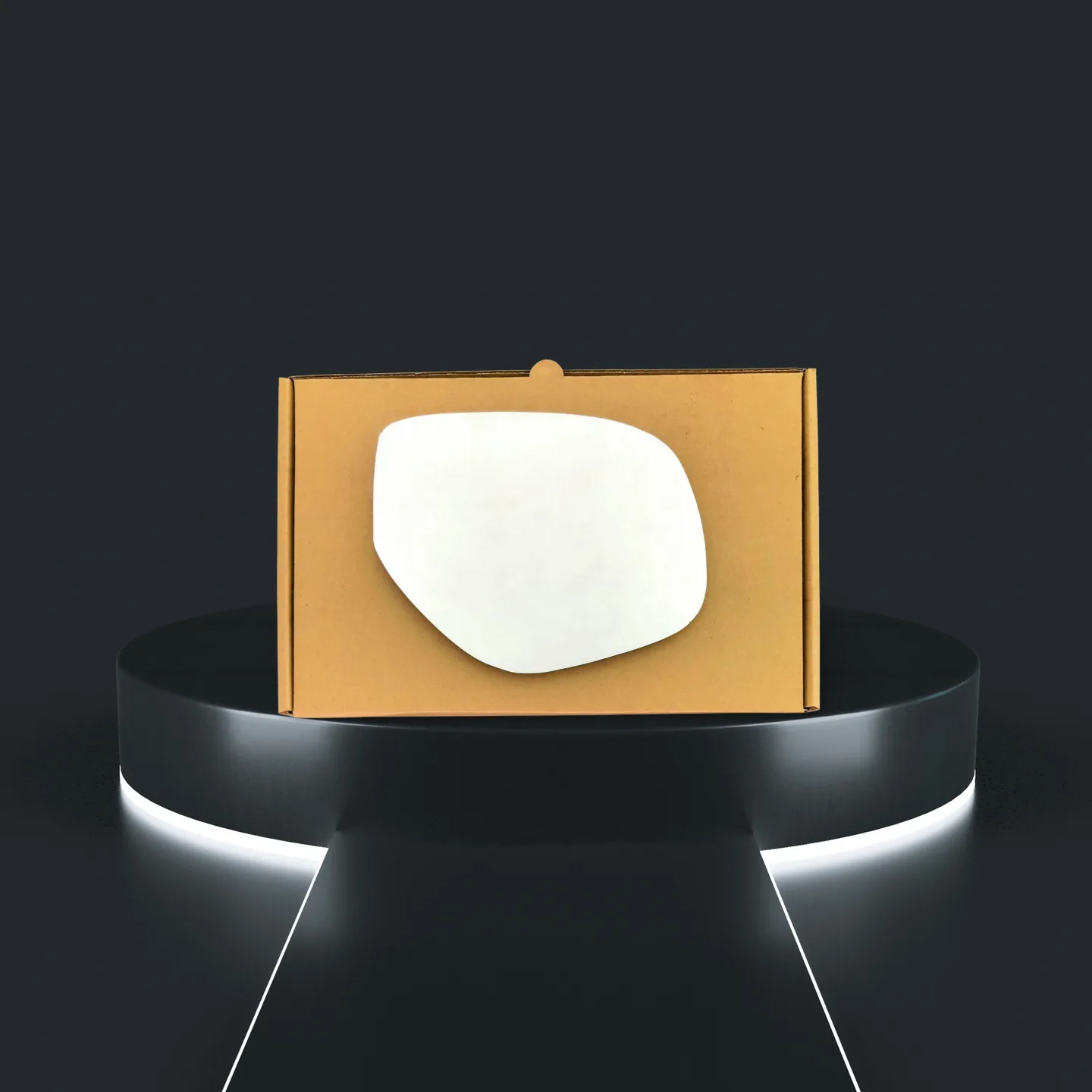 Citroen C4 Aircross Right Convex Stick-on Mirror Glass (2013–2024)