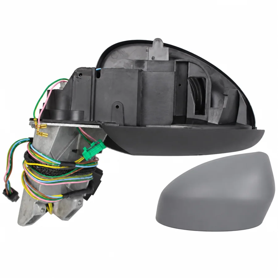 Citroen C4 Left Heated Electric Complete Mirror Unit