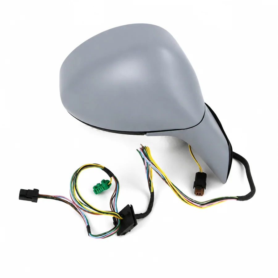Citroen C4 Right Heated Electric Complete Mirror Unit (2004–2009)