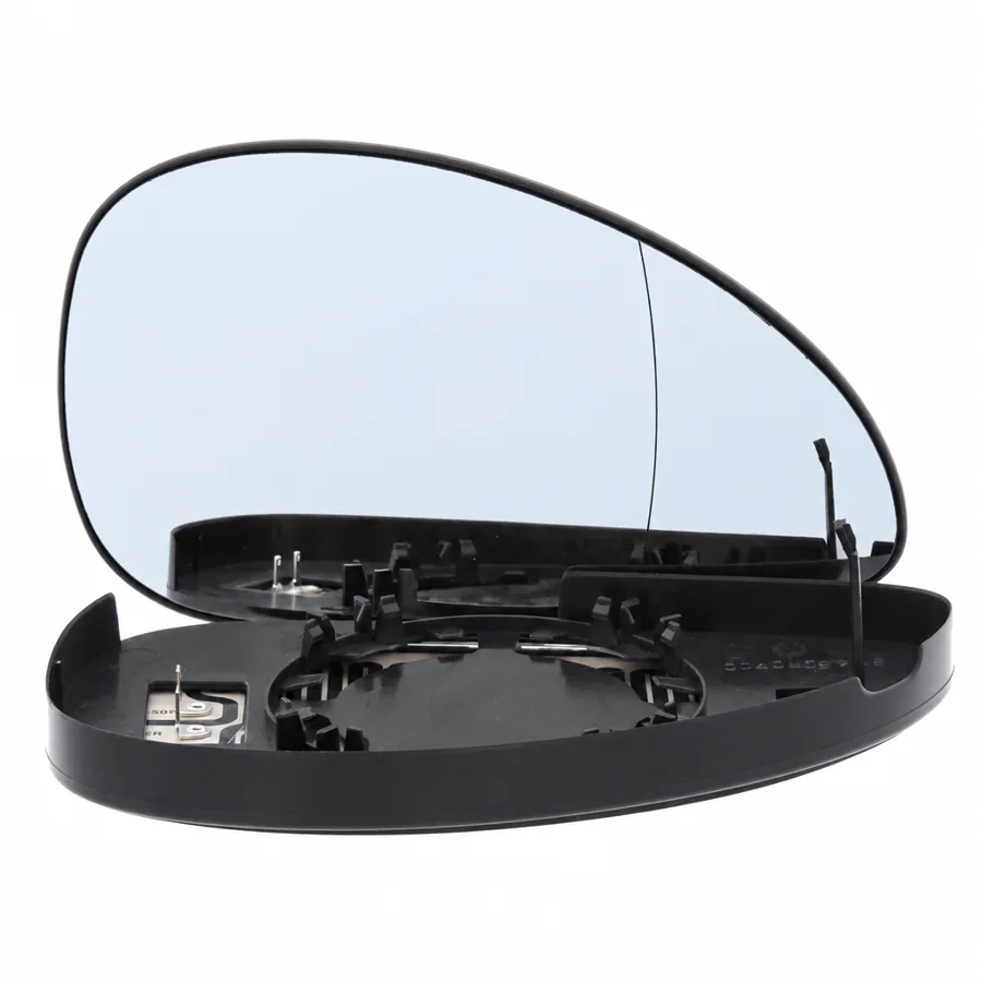 Citroen C4 Right Heated Aspherical Mirror Glass (2004–2009) — Chrome