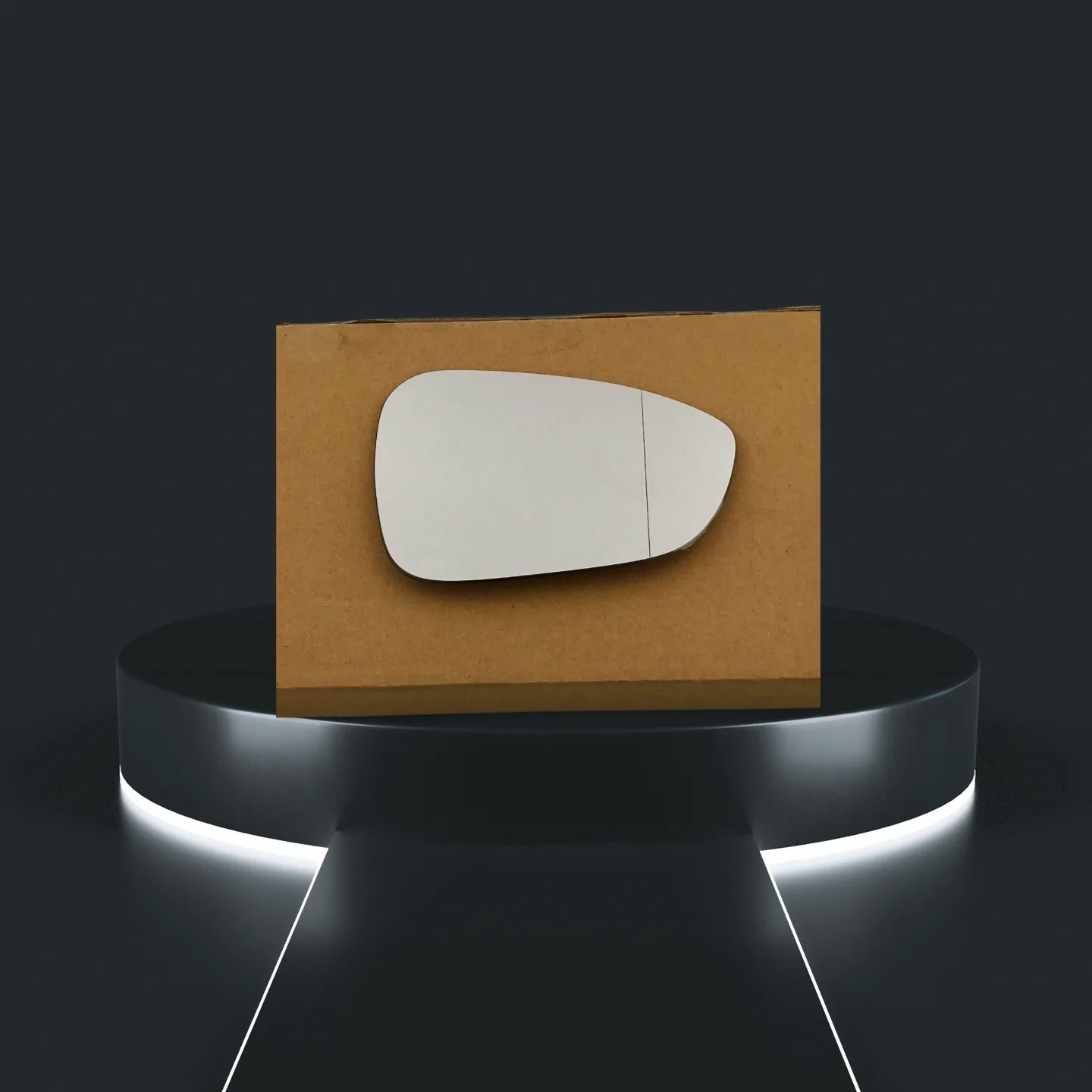 Citroen C4 Right Wide Angle Stick-on Mirror Glass (2010–2020)