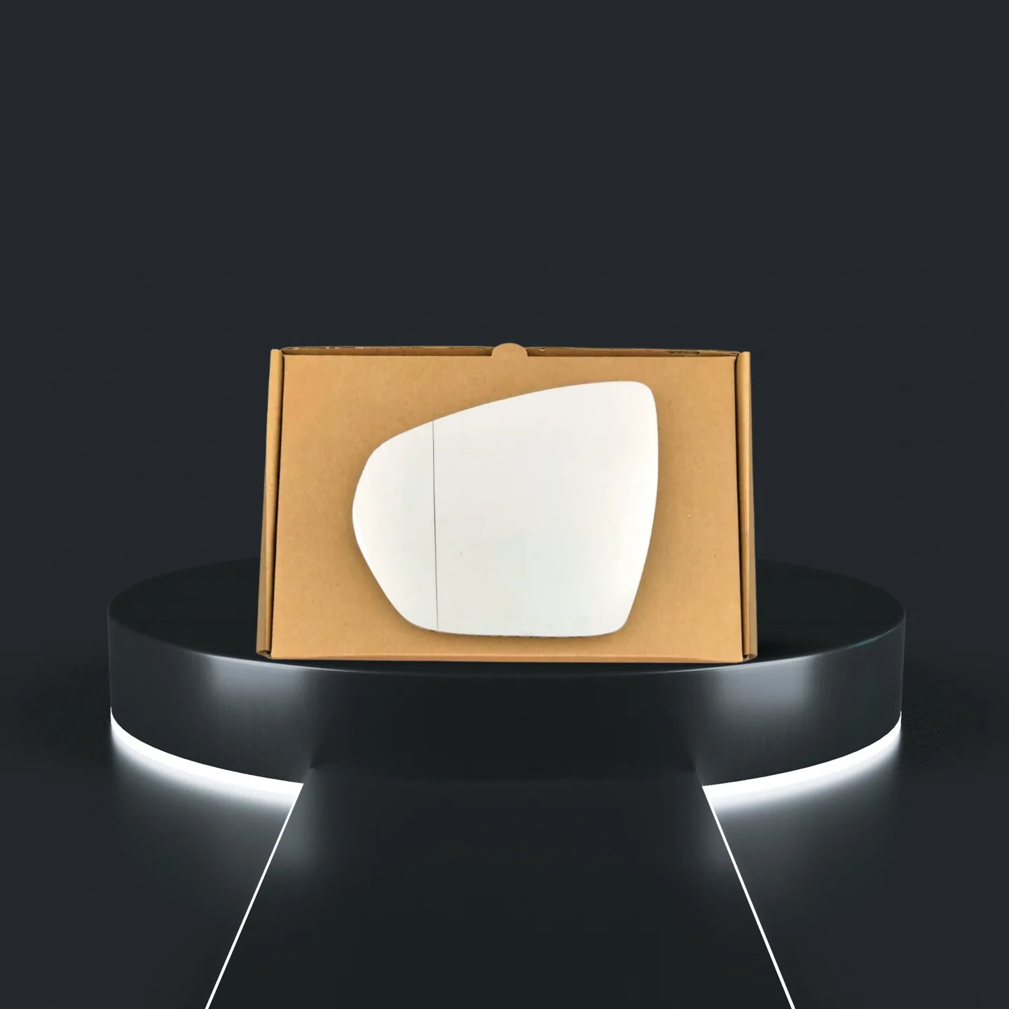 Citroen C5 Left Convex Stick-on Mirror Glass (2017–2024)