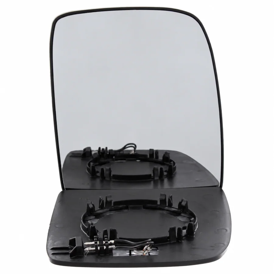 Citroen Dispatch Right Heated Convex Clip-on Mirror Glass (2007–2017) — Upper Glass - To Suit Twin Glass Mirror