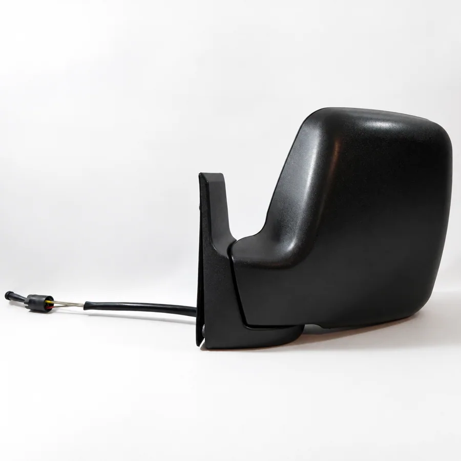 Citroen Dispatch Left Complete Mirror Unit, Black (1996–2007) — Adjustment: Cable