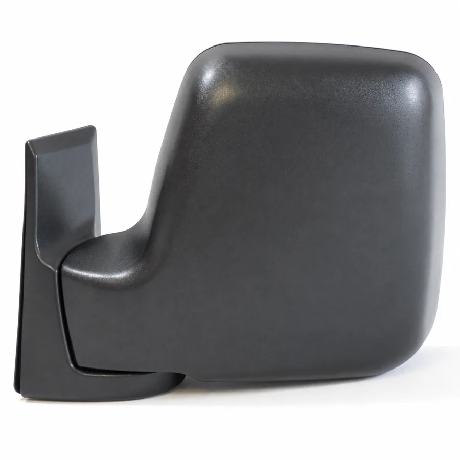 Citroen Dispatch Left Complete Mirror Unit, Black (1996–2007) — Adjustment: Manual