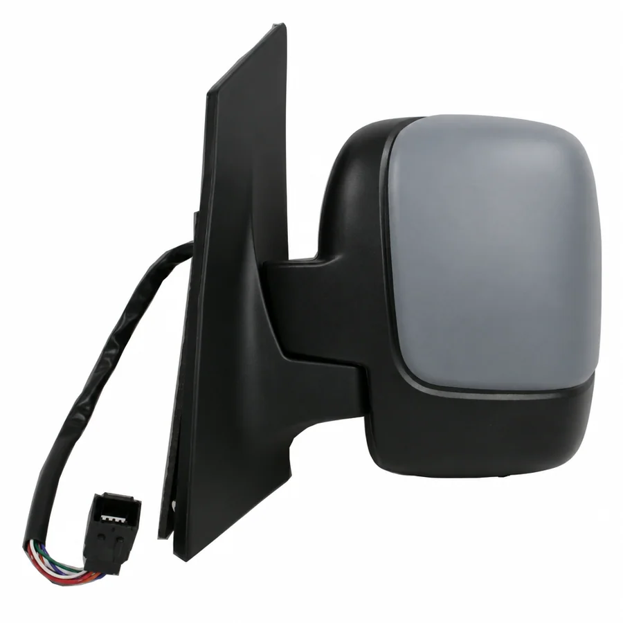 Citroen Dispatch Left Heated Power Folding Complete Mirror Unit, Primed (2007–2017) — Single Glass