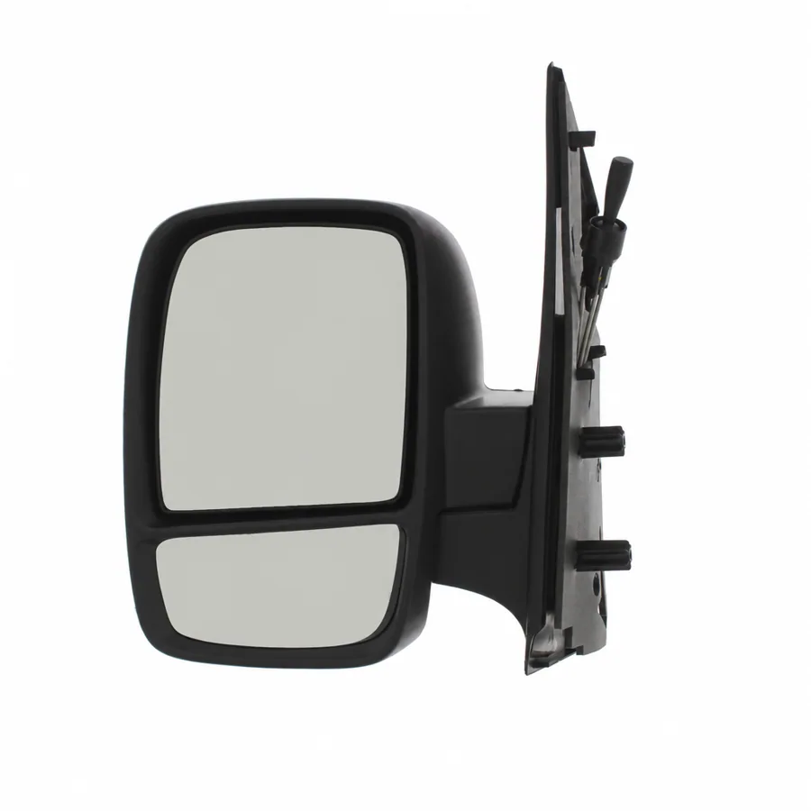 Citroen Dispatch Left Complete Mirror Unit, Black (2007–2017) — Twin Glass — photograph 3