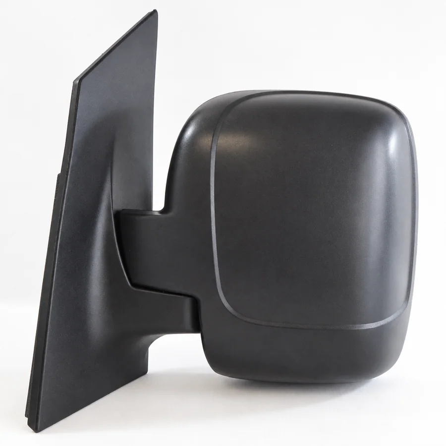 Citroen Dispatch Left Complete Mirror Unit, Black (2007–2017) — Twin Glass