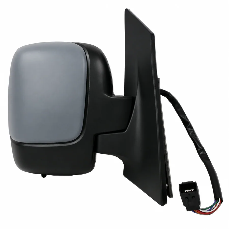 Citroen Dispatch Right Heated Power Folding Complete Mirror Unit, Primed (2007–2017) — Single Glass
