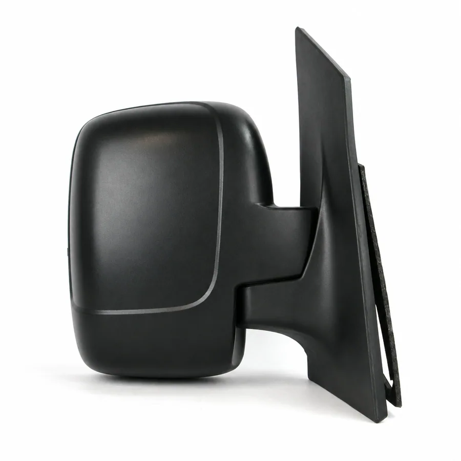 Citroen Dispatch Right Complete Mirror Unit, Black (2007–2017) — Single Glass