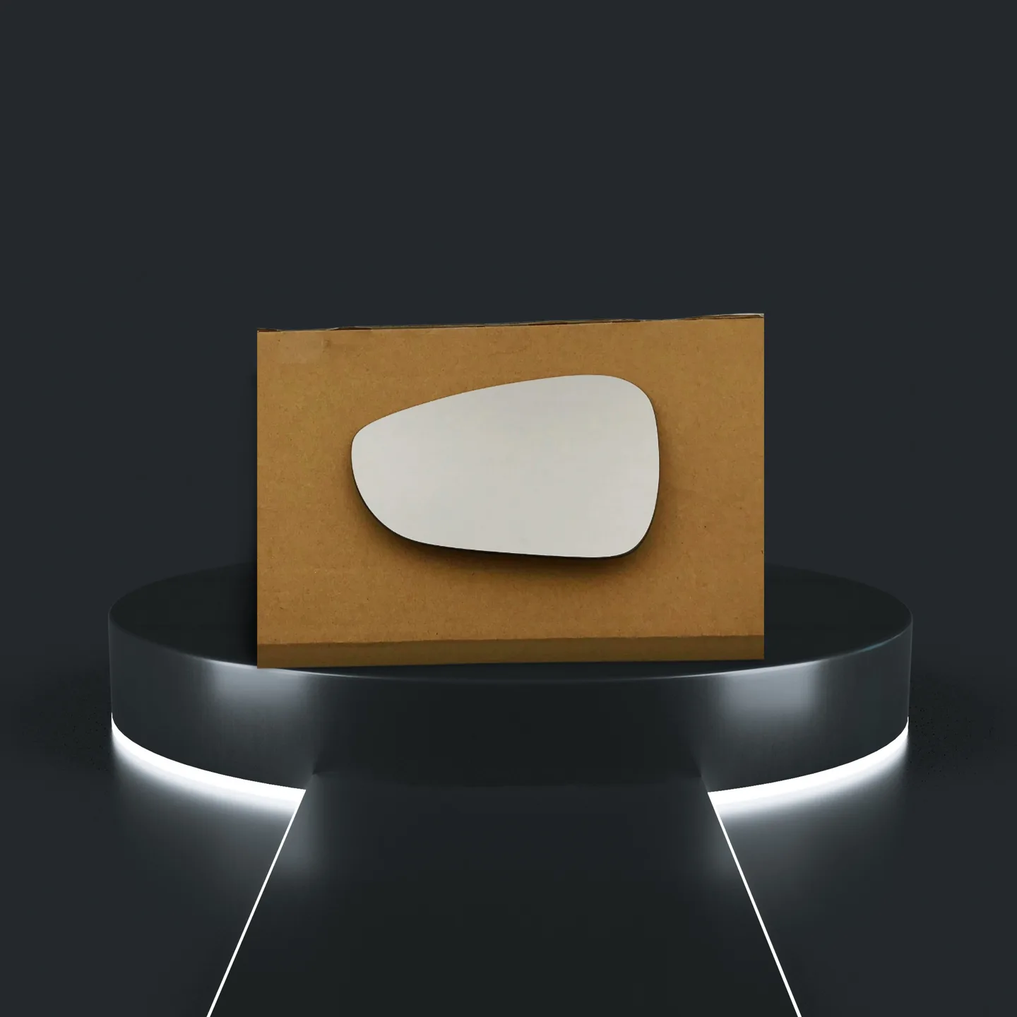 Citroen DS4 Left Convex Stick-on Mirror Glass (2011–2024)