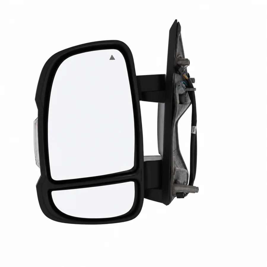 Citroen E-Relay (121bhp) Electric FWD - Left Heated Electric Complete Mirror Unit, Black - Textured (2021–2024) — Arm Length 40mm : To suit Max. Body Width (excl. Mirrors) of 2.05m — photograph 2