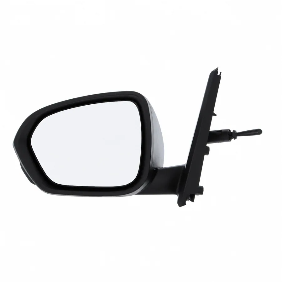 Dacia Duster Left Complete Mirror Unit, Black - Textured (2018–2025) — photograph 2