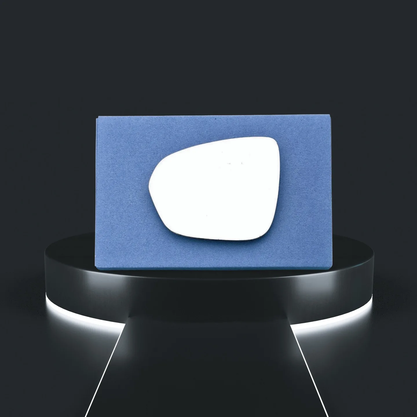 Dacia Duster Left Wide Angle Stick-on Mirror Glass (2018–2022)