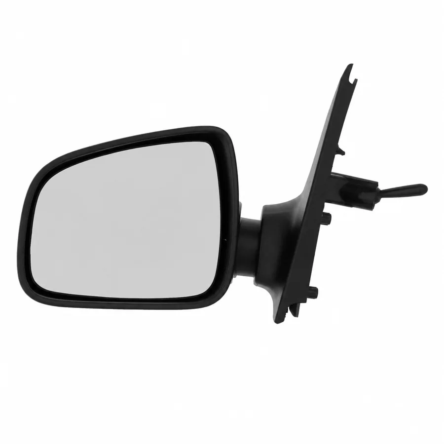 Dacia Logan Left Complete Mirror Unit, Black - Textured (2013–2021) — photograph 2