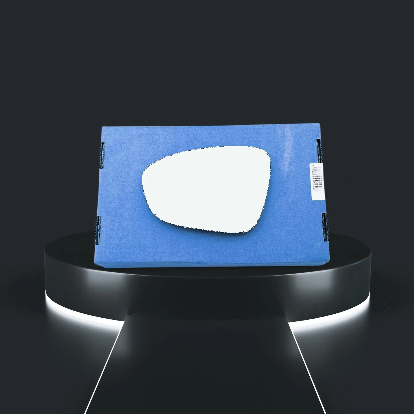 Dacia Sandero Left Convex Stick-on Mirror Glass (2021 onwards)