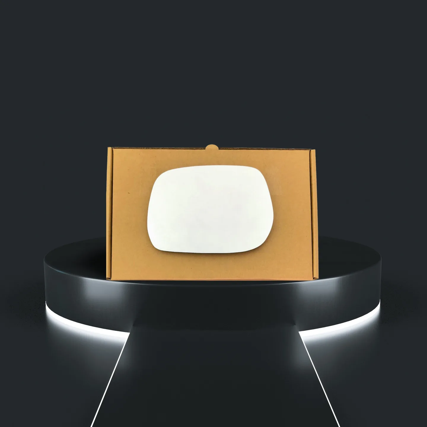 Daihatsu Terios Left Convex Stick-on Mirror Glass (2006–2018)