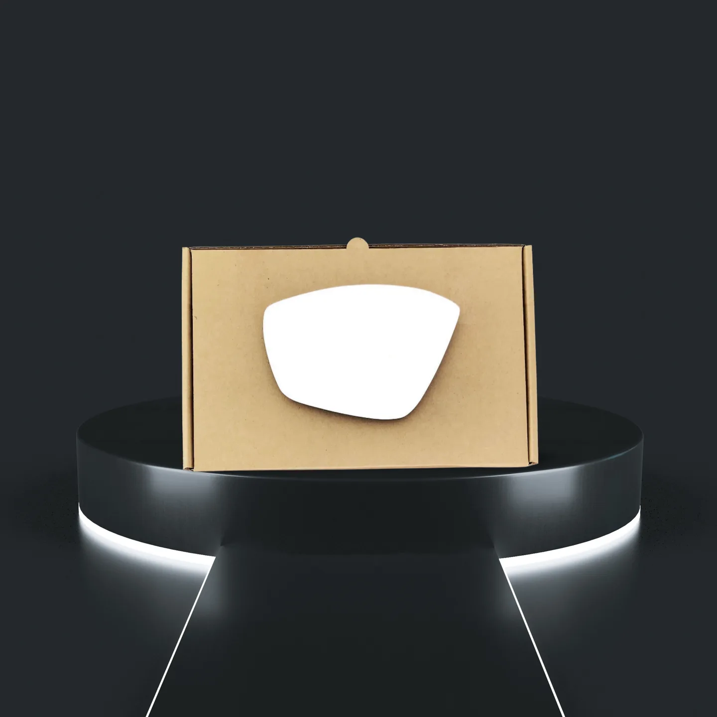 DS DS3 Crossback Left Convex Stick-on Mirror Glass (2019 onwards)