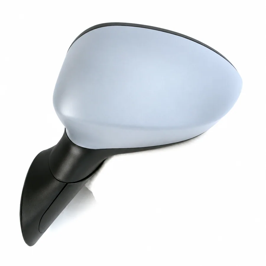 Fiat 500 Left Heated Electric Complete Mirror Unit, Primed (2008–2015)