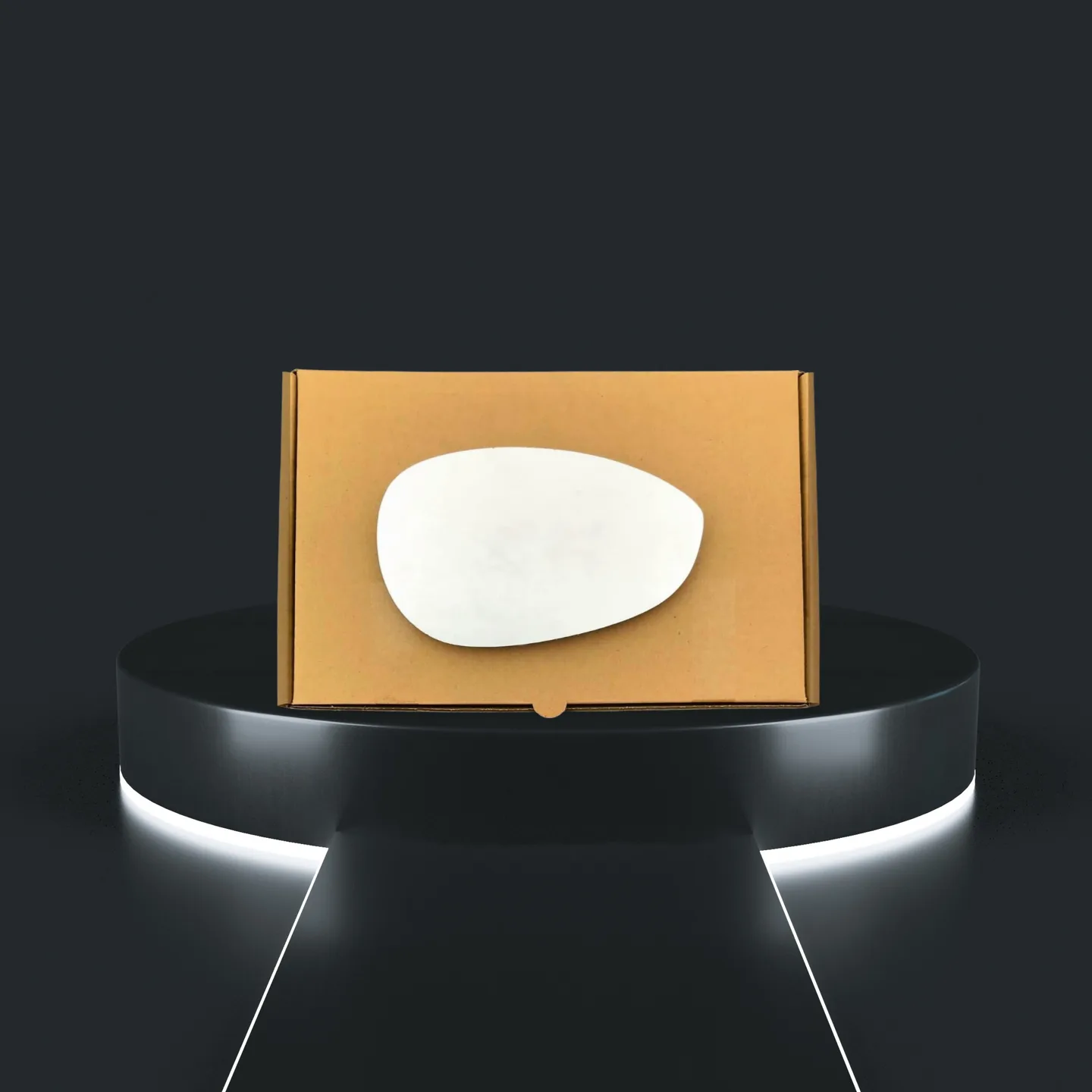Fiat 500 Right Convex Stick-on Mirror Glass (2007–2018)
