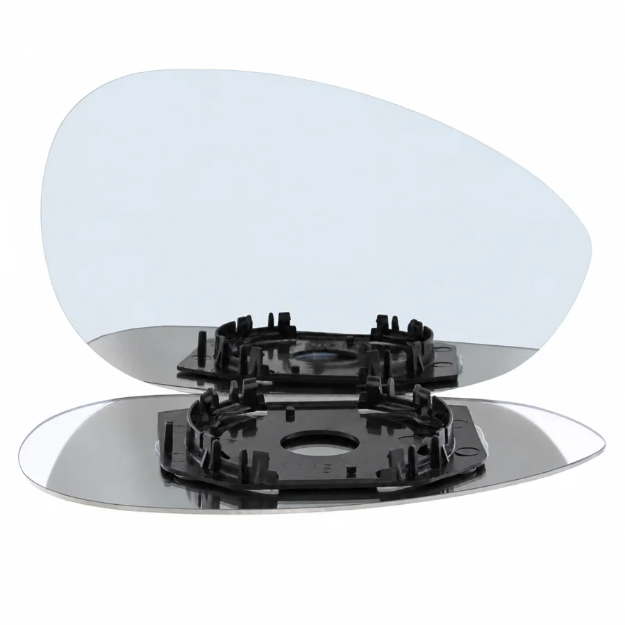 Fiat 500C Right Convex Clip-on Mirror Glass (2009–2010)