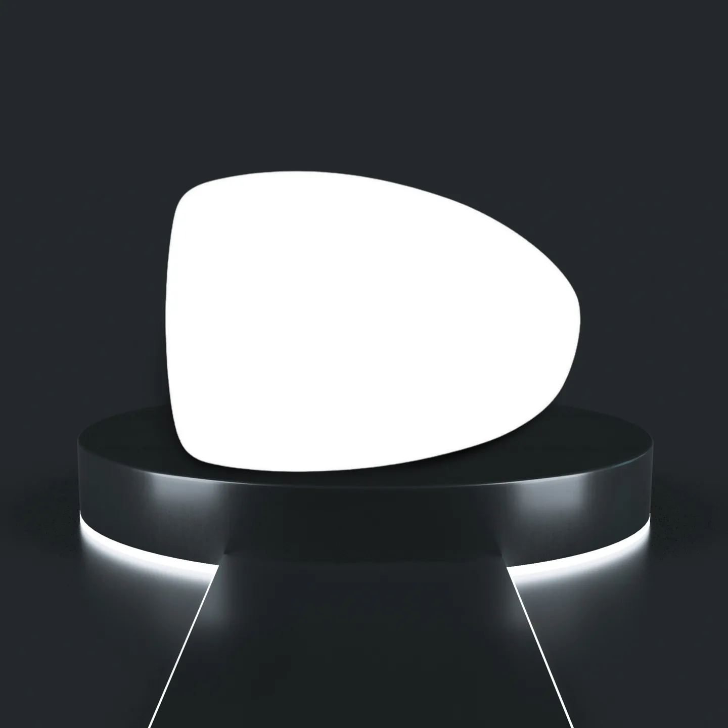 Fiat 500e Left Convex Stick-on Mirror Glass (2007–2018)