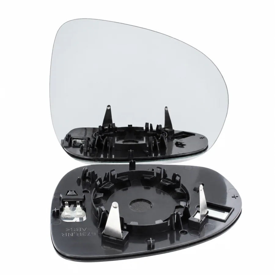 Fiat 500X Right Heated Convex Clip-on Mirror Glass (2015–2025)