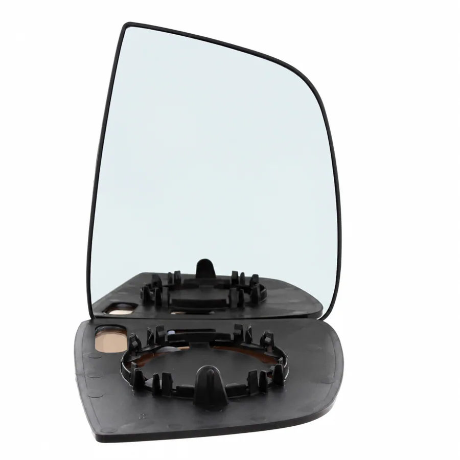 Fiat Doblo Right Convex Clip-on Mirror Glass (2010–2023) — Upper Glass