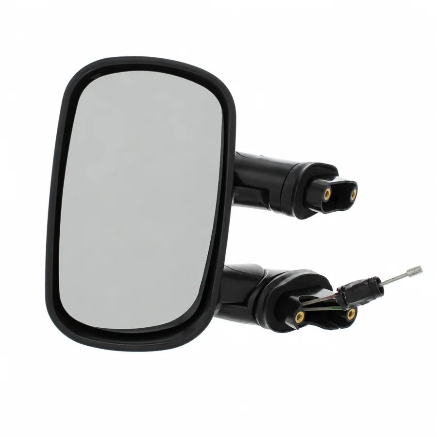 Fiat Doblo Left Complete Mirror Unit, Primed (2001–2010) — photograph 3