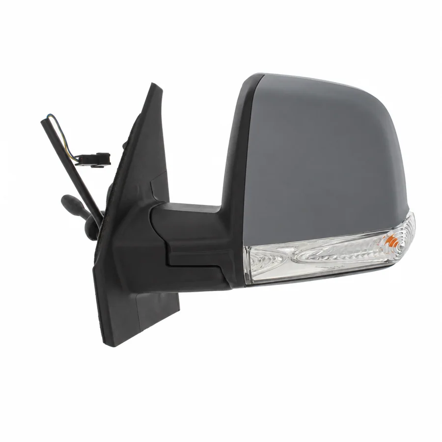 Fiat Doblo Left Complete Mirror Unit, Primed (2010–2015) — photograph 2