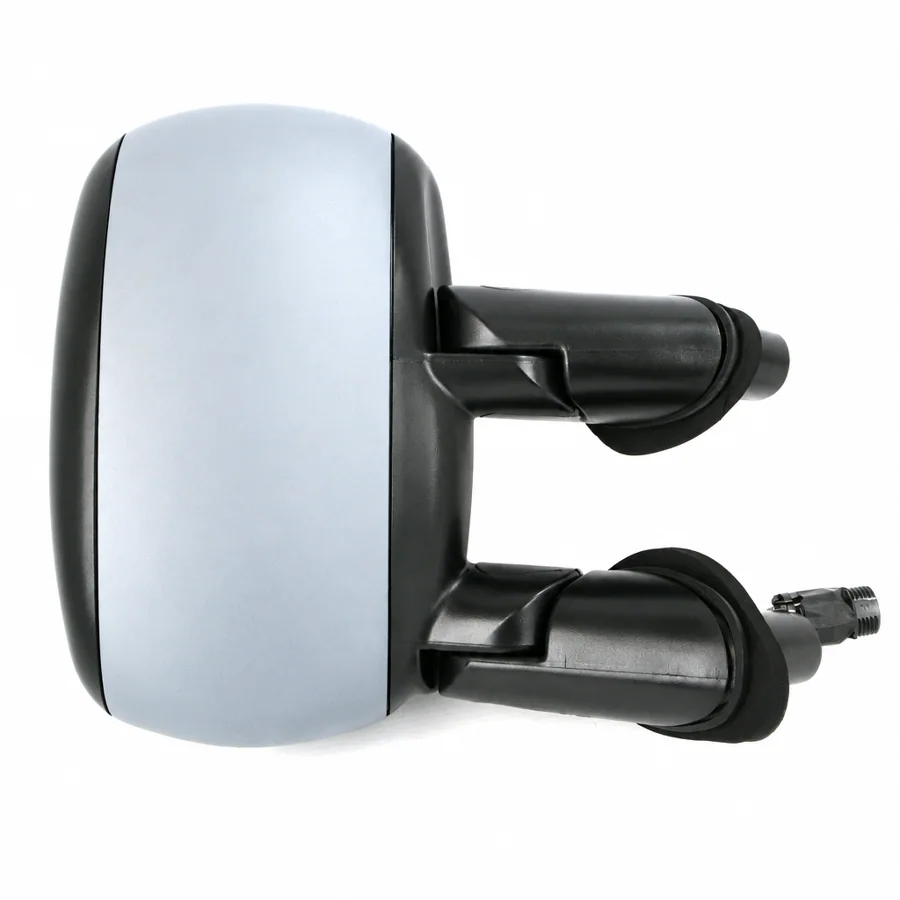 Fiat Doblo Right Complete Mirror Unit, Primed (2001–2010)