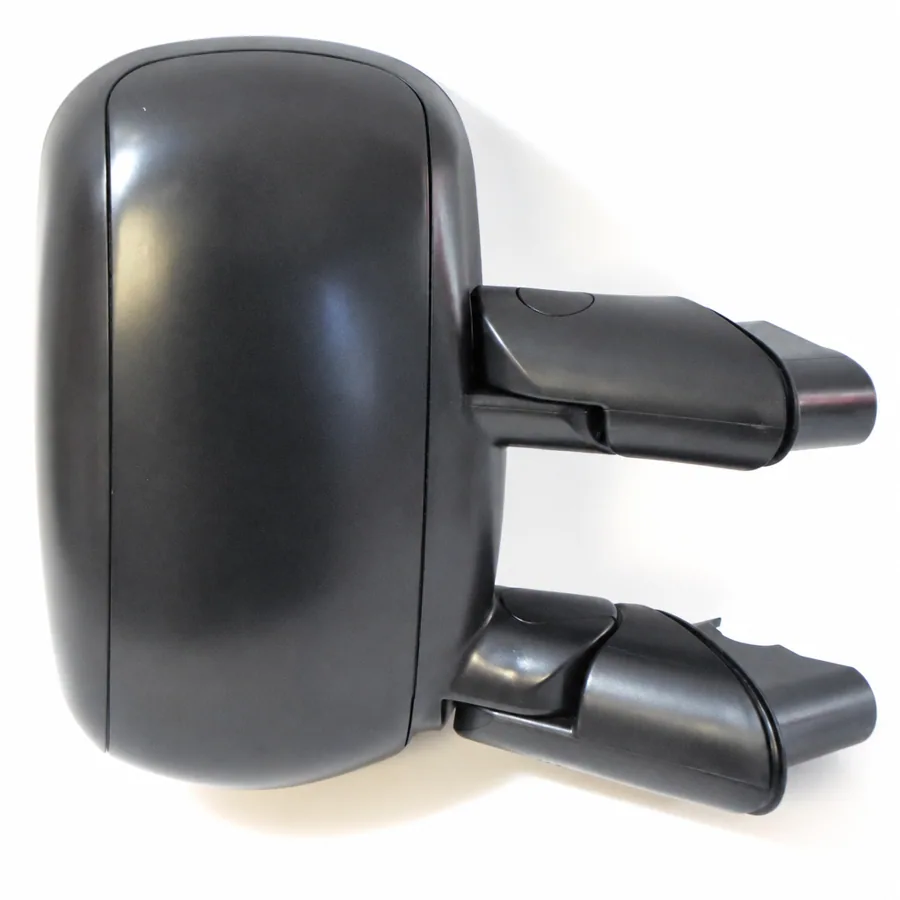 Fiat Doblo Right Complete Mirror Unit, Black (2001–2010)