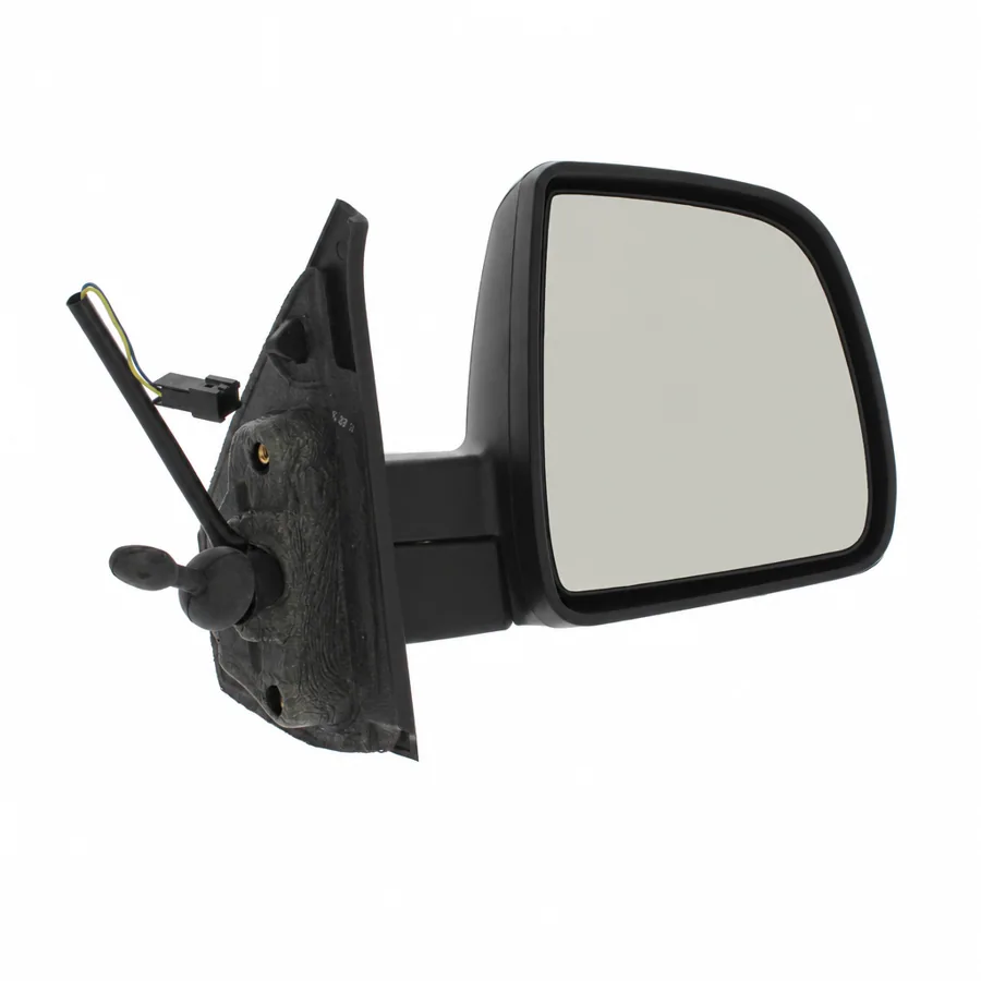 Fiat Doblo Right Complete Mirror Unit, Primed (2010–2015) — photograph 3