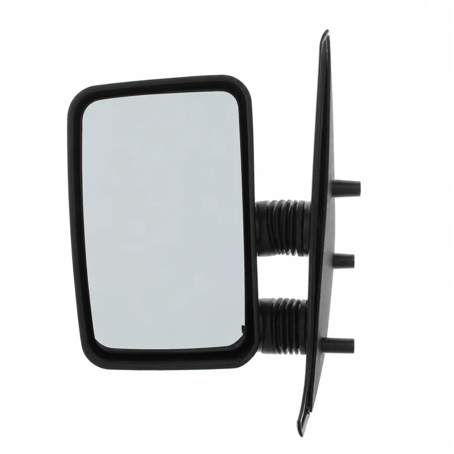 Fiat Ducato Left Complete Mirror Unit, Black (1994–1998) — Short Arm — photograph 3
