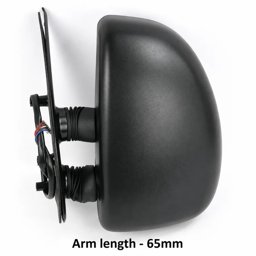 Fiat Ducato Left Heated Electric Complete Mirror Unit, Black (1998–2008)