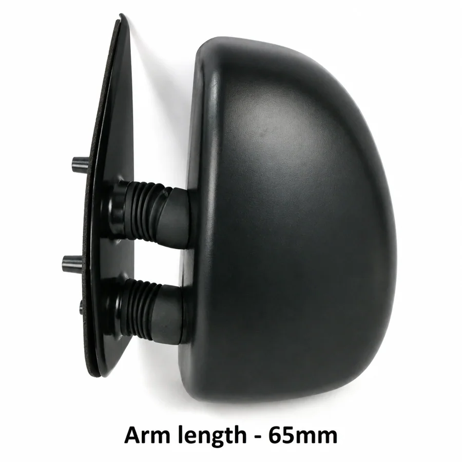 Fiat Ducato Left Complete Mirror Unit, Black (1998–2008)