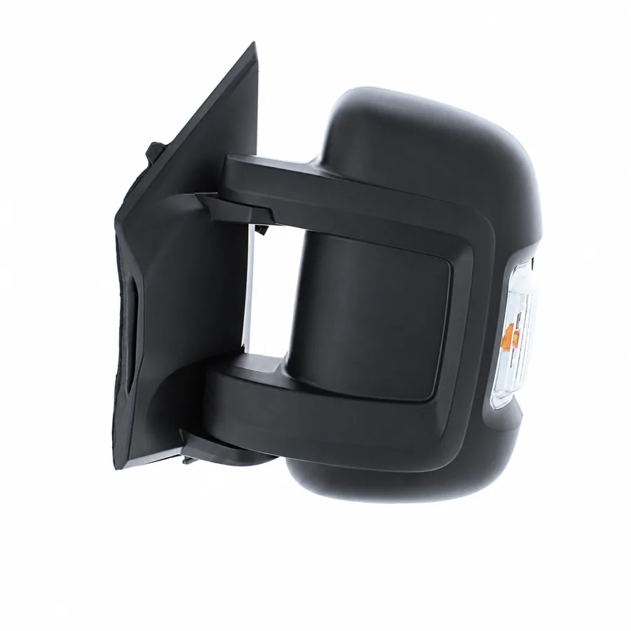 Fiat Ducato Left Heated Electric Complete Mirror Unit, Black (2006–2024)