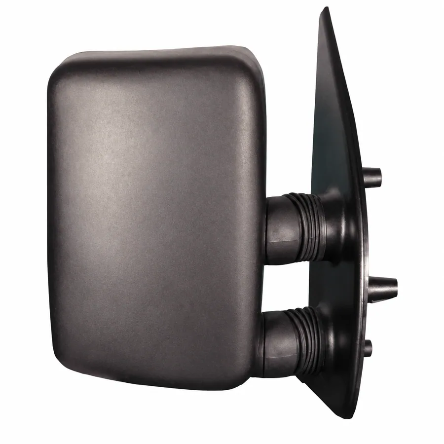 Fiat Ducato Right Complete Mirror Unit, Black (1994–1998) — Short Arm