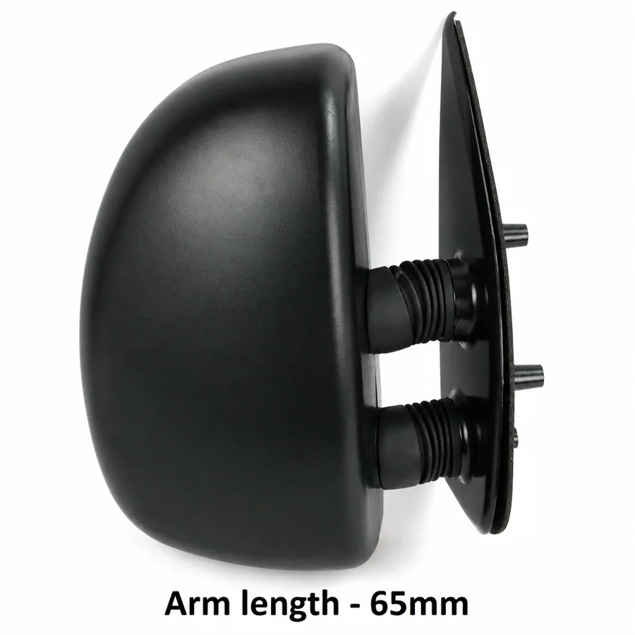 Fiat Ducato Right Complete Mirror Unit, Black (1998–2008)