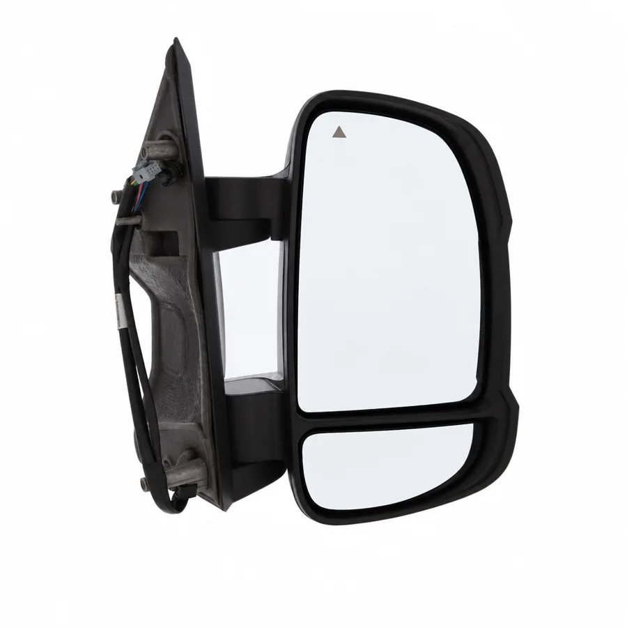 Fiat Ducato Right Heated Electric Complete Mirror Unit, Black - Textured (2021–2024) — photograph 2