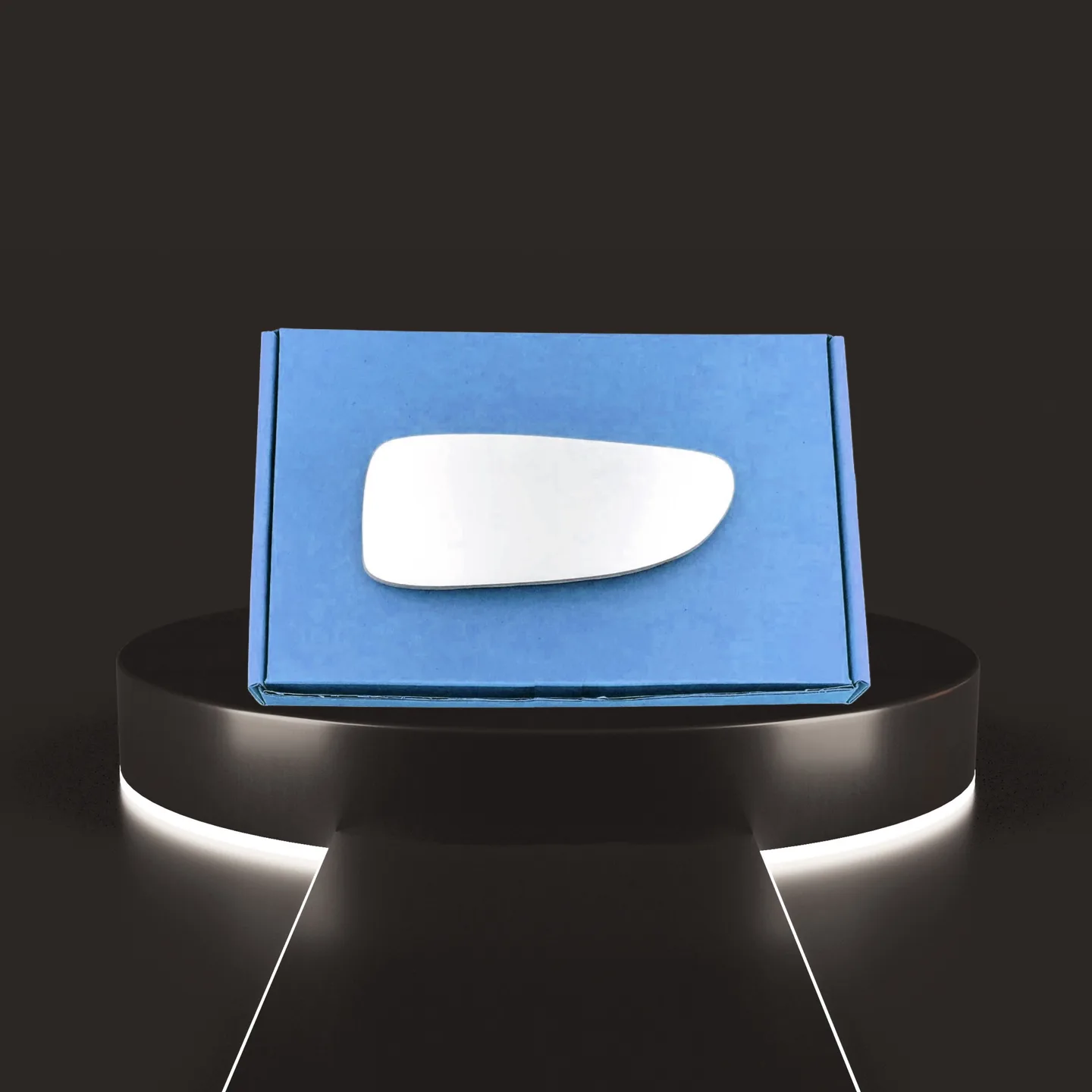 Fiat Ducato Right Stick-on Mirror Glass (2001–2006)