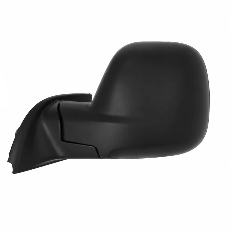 Fiat E-Doblo Left Heated Power Folding Complete Mirror Unit, Black - Textured (2022 onwards)