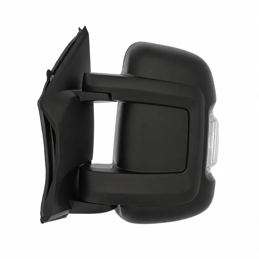 Fiat E-Ducato Left Heated Electric Complete Mirror Unit, Black (2021–2024)