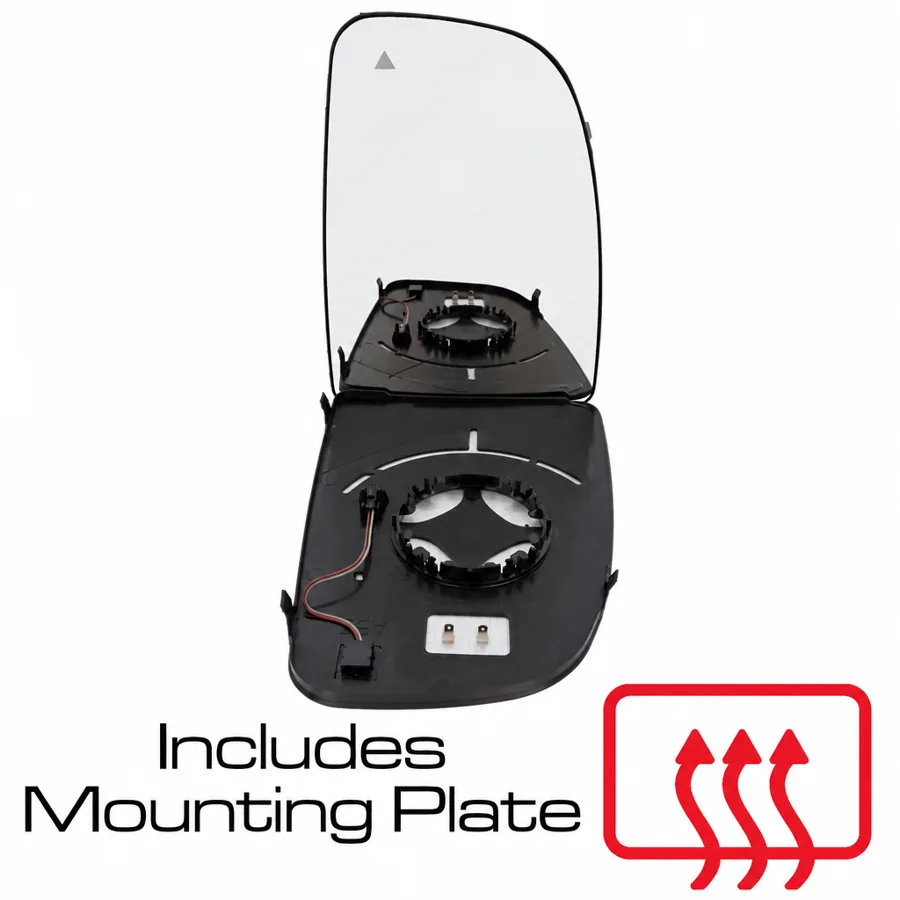 Fiat E-Ducato Right Heated Convex Mirror Glass (2021 onwards)