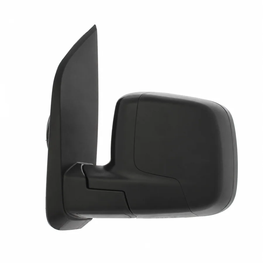 Fiat Fiorino Left Heated Electric Complete Mirror Unit, Black (2008–2023) — photograph 2