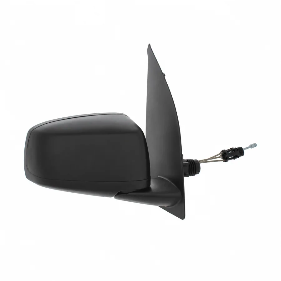 Fiat Panda Right Complete Mirror Unit, Black (2003–2012) — photograph 2