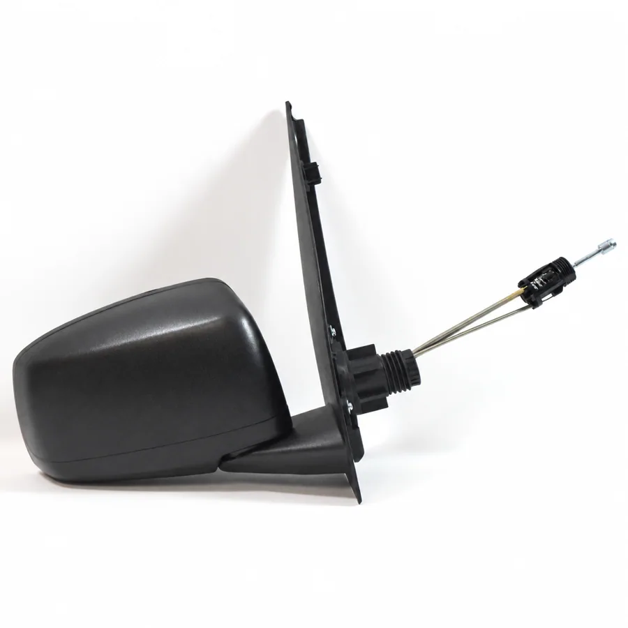 Fiat Panda Right Complete Mirror Unit, Black (2003–2012)